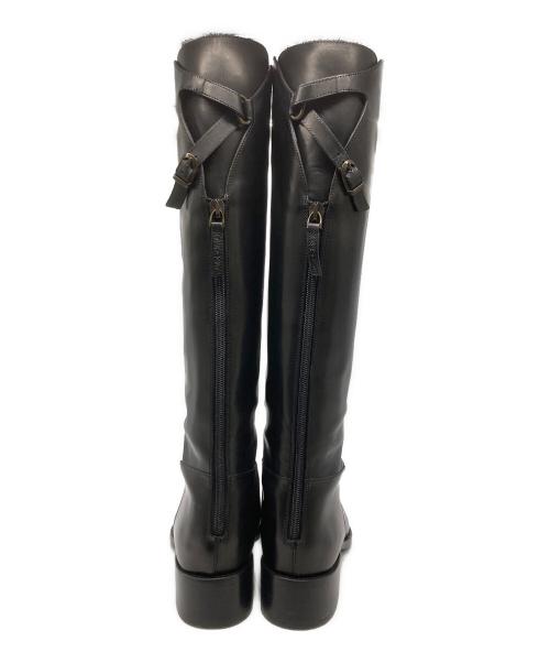 SARTORE（サルトル）SARTORE (サルトル) ロングブーツ / ジョッキーブーツ ブラック サイズ:37の古着・服飾アイテム