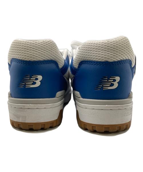 NEW BALANCE（ニューバランス）NEW BALANCE (ニューバランス) ローカットスニーカー/BB550ESA ホワイト×ブルー サイズ:27cmの古着・服飾アイテム