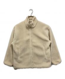 Spick and Span（スピック＆スパン）の古着「バックロゴボアブルゾン」｜アイボリー