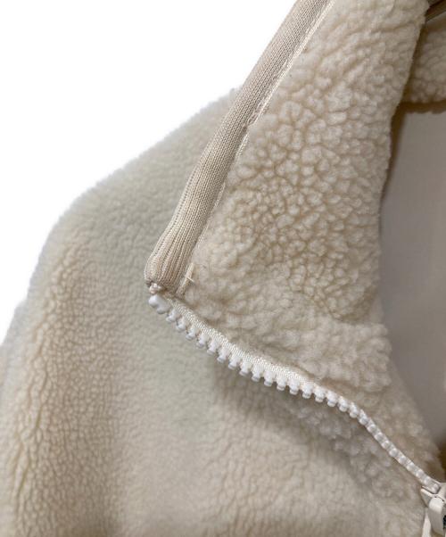 Spick and Span（スピック＆スパン）Spick and Span (スピックアンドスパン) バックロゴボアブルゾン アイボリー サイズ:36の古着・服飾アイテム