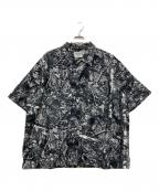 CAPTAINS HELMキャプテンズヘルム）の古着「総柄半袖シャツ」｜グレー