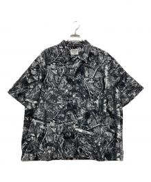 CAPTAINS HELM（キャプテンズヘルム）の古着「総柄半袖シャツ」｜グレー
