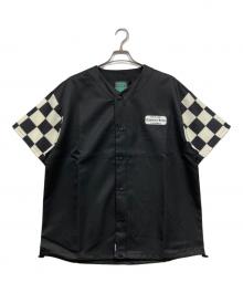 CAPTAINS HELM（キャプテンズヘルム）の古着「ベースボール半袖シャツ」｜ブラック