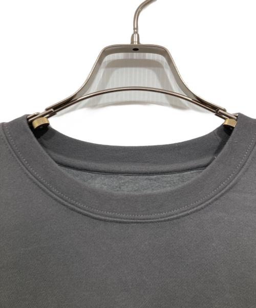 CAPTAINS HELM（キャプテンズヘルム）CAPTAINS HELM (キャプテンズヘルム) 裏起毛クルーネックスウェット グレー サイズ:LARGEの古着・服飾アイテム