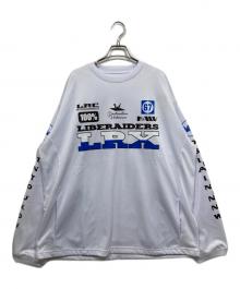 Liberaiders（リベレイダース）の古着「長袖シャツ / RACING L/S TEE」｜ホワイト