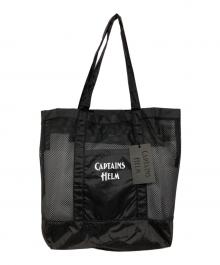 CAPTAINS HELM（キャプテンズヘルム）の古着「メッシュトートバッグ」｜ブラック