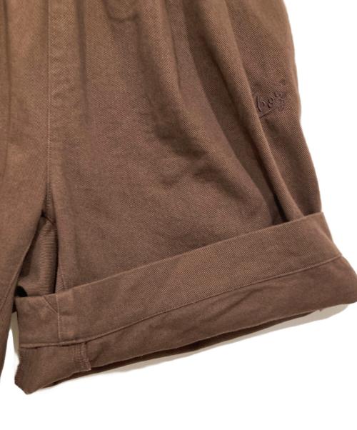 KEBOZ（ケボズ）KEBOZ (ケボズ) ショートパンツ ブラウン サイズ:LARGEの古着・服飾アイテム