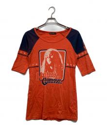 Hysteric Glamour（ヒステリックグラマー）の古着「Tシャツ」｜オレンジ