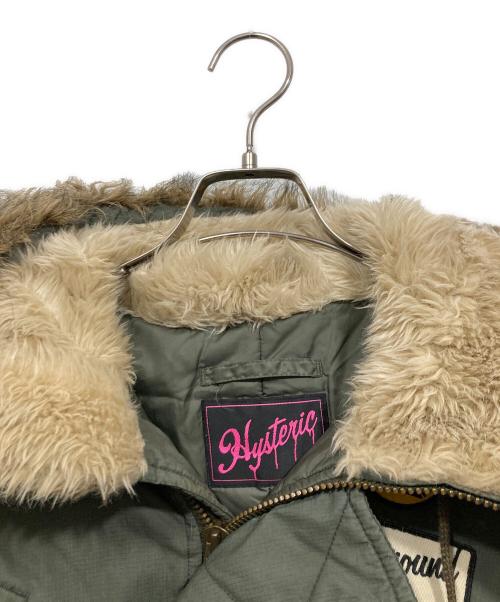 Hysteric Glamour（ヒステリックグラマー）Hysteric Glamour (ヒステリックグラマー) フライトジャケット カーキ サイズ:Freeの古着・服飾アイテム