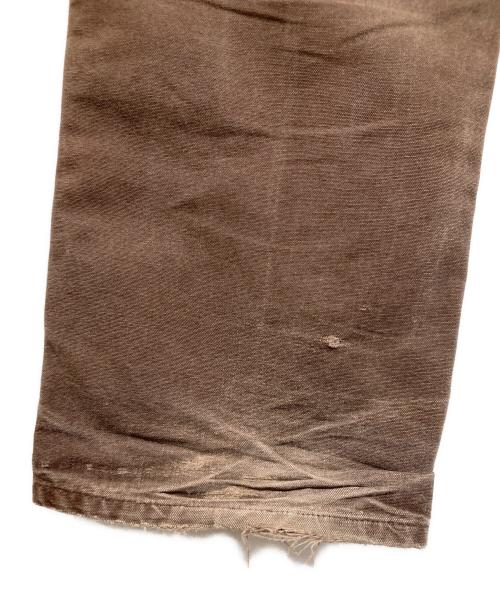 CarHartt（カーハート）CarHartt (カーハート) ダックペインターパンツ ブラウン サイズ:36×34の古着・服飾アイテム