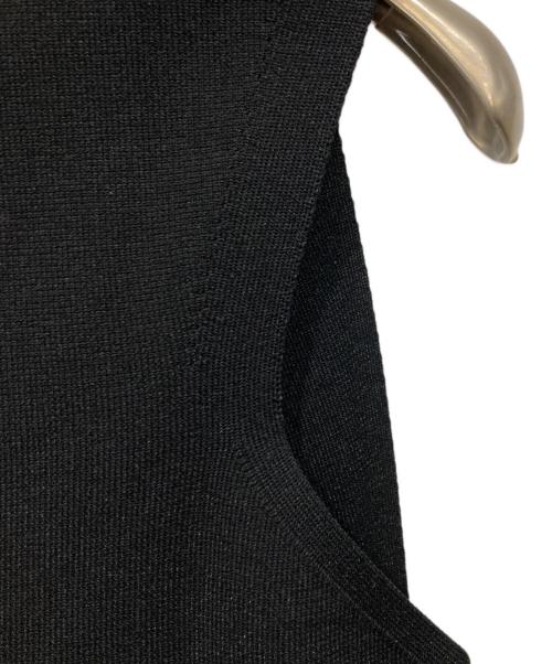 STUNNING LURE（スタニングルアー）STUNNING LURE (スタニングルアー) ショートジレニット ブラック サイズ:Ｓの古着・服飾アイテム