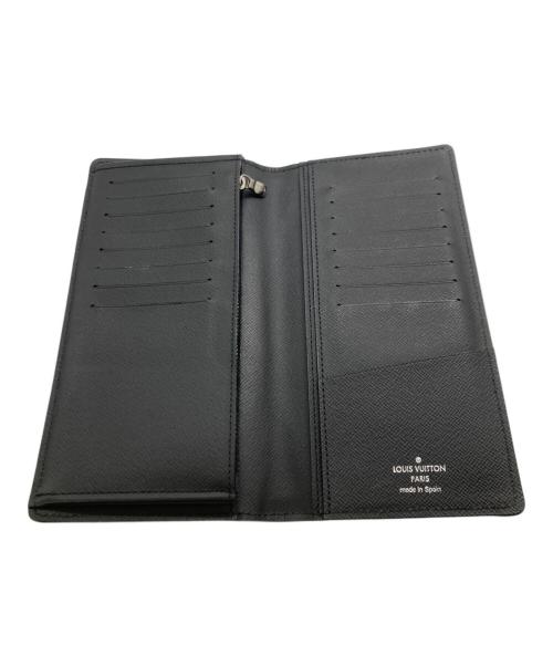 LOUIS VUITTON（ルイ ヴィトン）LOUIS VUITTON (ルイ ヴィトン) 長財布 / ポルトフォイユ・ブラザ ブラックの古着・服飾アイテム