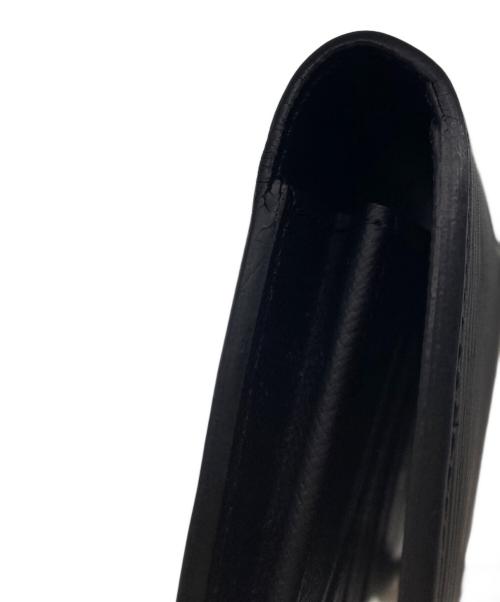 LOUIS VUITTON（ルイ ヴィトン）LOUIS VUITTON (ルイ ヴィトン) 長財布 / ポルトフォイユ・ブラザ ブラックの古着・服飾アイテム