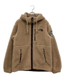 THE NORTH FACE（ザ ノース フェイス）の古着「フリースジャケット / PLAY GREEN FLEECE HOODIE」｜ベージュ