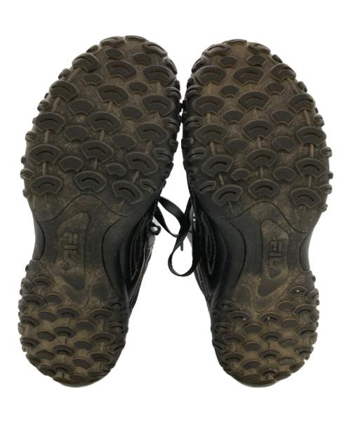 ojos（オホス）ojos (オホス) FILA (フィラ) ECHAPPE MID ブラック サイズ:23.0の古着・服飾アイテム