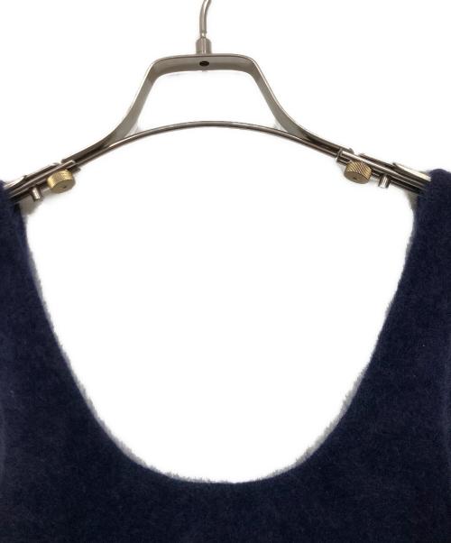 IENA（イエナ）IENA (イエナ) fluffyファー ニットタンク ネイビー サイズ:Freeの古着・服飾アイテム