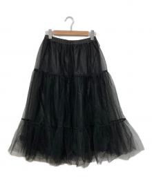 IENA（イエナ）の古着「パニエスカート」｜ブラック