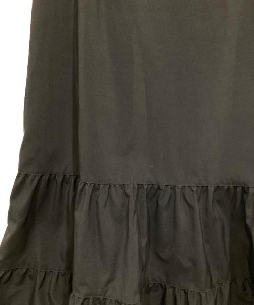 IENA（イエナ）IENA (イエナ) タイプライターティアードスカート ネイビー サイズ:40の古着・服飾アイテム