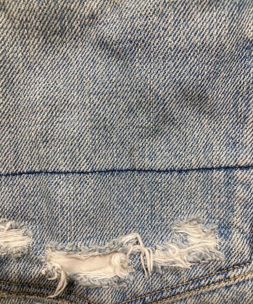 Ron Herman（ロンハーマン）Ron Herman (ロンハーマン) クラッシュ加工デニムパンツ ブルー サイズ:W30の古着・服飾アイテム