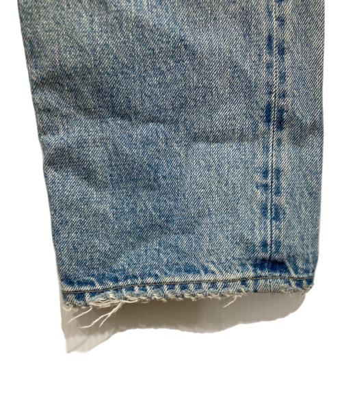 Ron Herman（ロンハーマン）Ron Herman (ロンハーマン) クラッシュ加工デニムパンツ ブルー サイズ:W30の古着・服飾アイテム