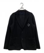 F.C.R.B.エフシーレアルブリストル）の古着「2Bスワロフスキーロゴテーラードジャケット」｜ブラック