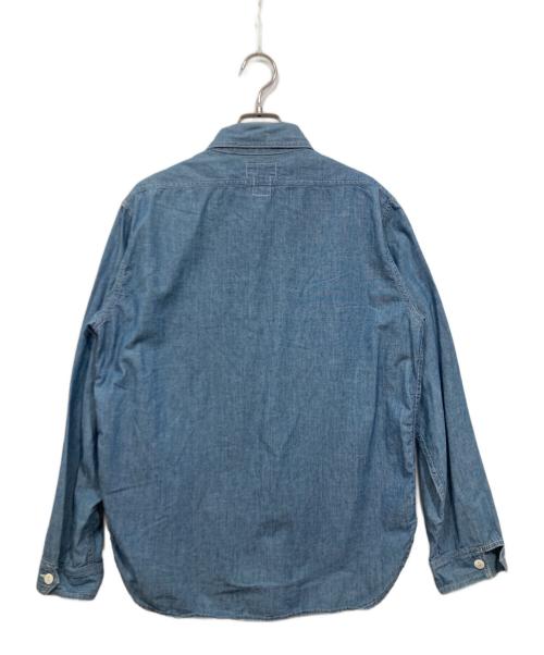 CORONA（コロナ）CORONA (コロナ) シャンブレーシャツ ブルー サイズ:Mの古着・服飾アイテム
