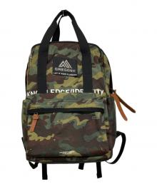 GREGORY×Let it Ride×nano・universe（グレゴリー×レットイットライド×ナノ・ユニバース）の古着「カモフラ バックパック」｜グリーン