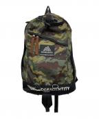 GREGORY×Let it Ride×nano・universeグレゴリー×レットイットライド×ナノ・ユニバース）の古着「カモフラ バックパック」｜グリーン