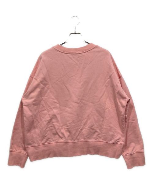 DIESEL（ディーゼル）DIESEL (ディーゼル) プリントスウェット ピンク サイズ:XSの古着・服飾アイテム