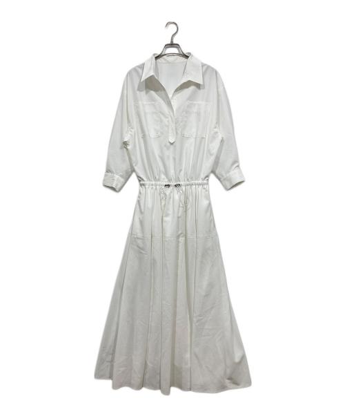 ARPEGE STORY（アルページュストーリー）ARPEGE STORY (アルページュストーリー) ドロストワンピース ホワイト サイズ:1の古着・服飾アイテム