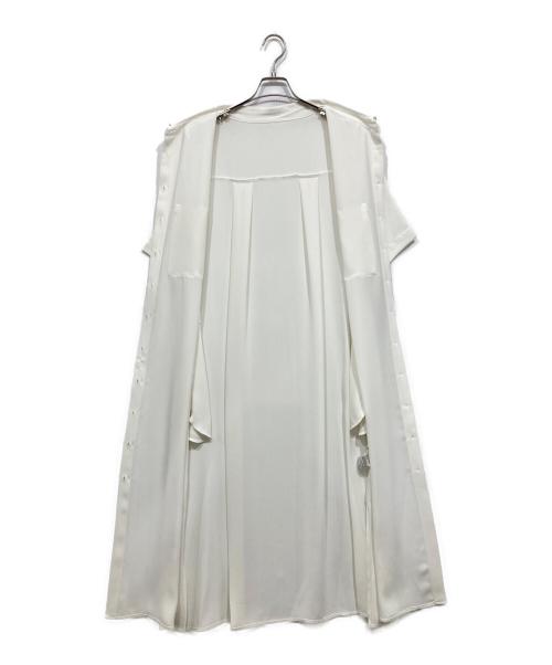 ANIECA（アニーカ）ANIECA (アニーカ) 半袖ワンピース ホワイト サイズ:Fの古着・服飾アイテム