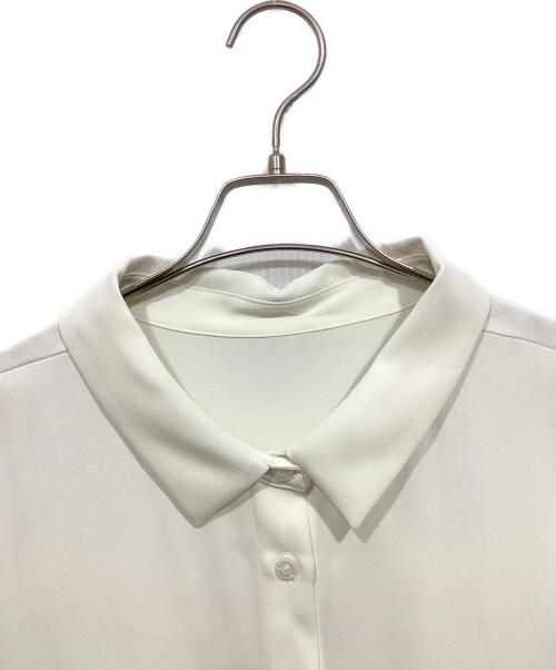 ANIECA（アニーカ）ANIECA (アニーカ) 半袖ワンピース ホワイト サイズ:Fの古着・服飾アイテム