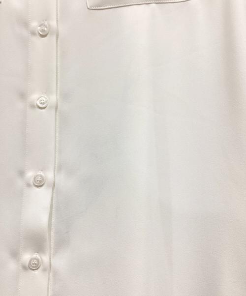 ANIECA（アニーカ）ANIECA (アニーカ) 半袖ワンピース ホワイト サイズ:Fの古着・服飾アイテム