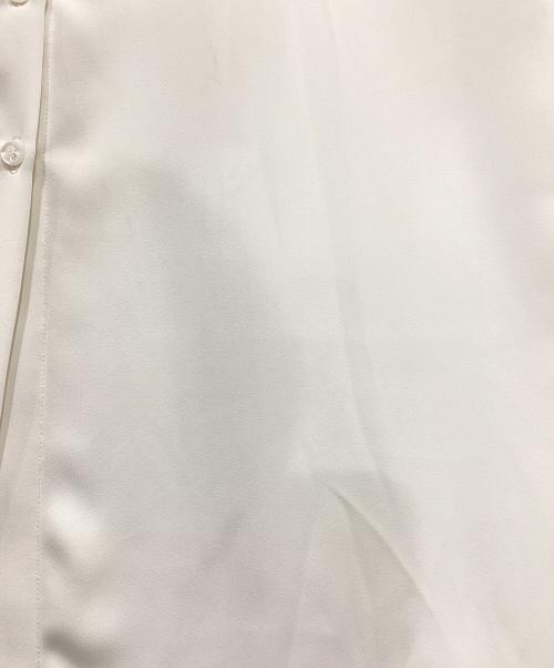 ANIECA（アニーカ）ANIECA (アニーカ) 半袖ワンピース ホワイト サイズ:Fの古着・服飾アイテム