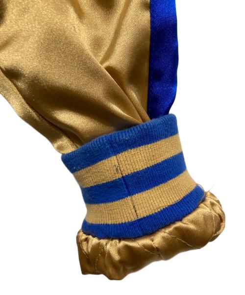 copper rivet（コッパーリベット）copper rivet (コッパーリベット) スカジャン ブルー×ベージュ サイズ:Sの古着・服飾アイテム