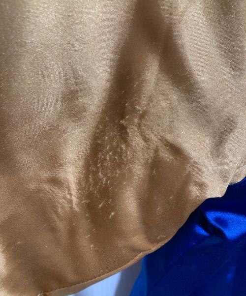 copper rivet（コッパーリベット）copper rivet (コッパーリベット) スカジャン ブルー×ベージュ サイズ:Sの古着・服飾アイテム