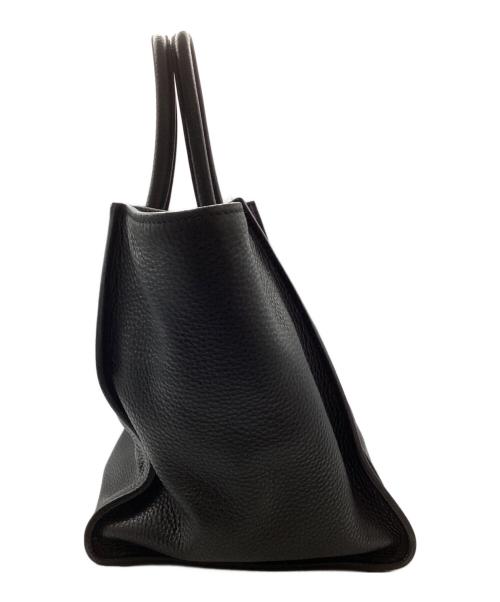 PRADA（プラダ）PRADA (プラダ) レザー2WAYバッグ ブラックの古着・服飾アイテム