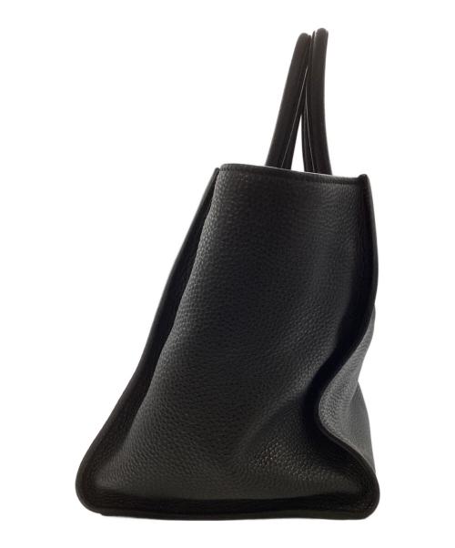 PRADA（プラダ）PRADA (プラダ) レザー2WAYバッグ ブラックの古着・服飾アイテム