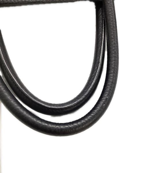 PRADA（プラダ）PRADA (プラダ) レザー2WAYバッグ ブラックの古着・服飾アイテム