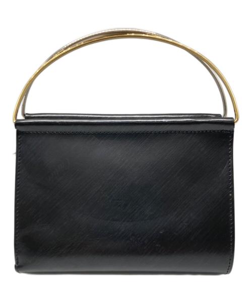 Cartier（カルティエ）Cartier (カルティエ) ハンドル付2つ折り財布 ブラックの古着・服飾アイテム