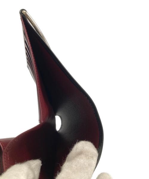 Cartier（カルティエ）Cartier (カルティエ) ハンドル付2つ折り財布 ブラックの古着・服飾アイテム