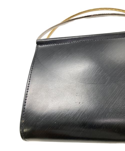 Cartier（カルティエ）Cartier (カルティエ) ハンドル付2つ折り財布 ブラックの古着・服飾アイテム