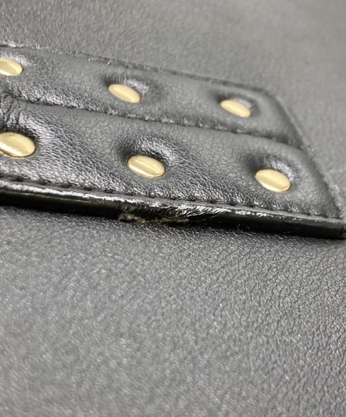 BALMAIN（バルマン）BALMAIN (バルマン) レザー2WAYバッグ ブラックの古着・服飾アイテム