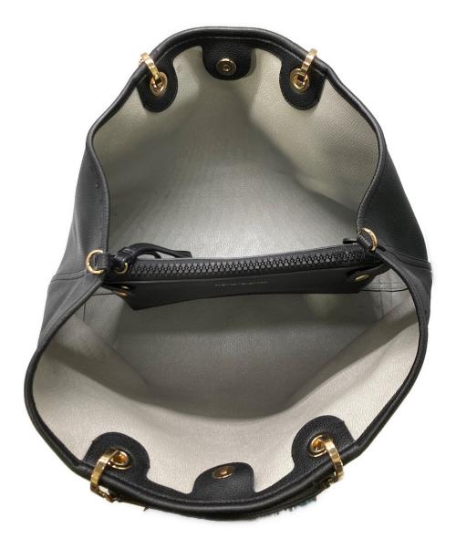 EMPORIO ARMANI（エンポリオ アルマーニ）EMPORIO ARMANI (エンポリオアルマーニ) トートバッグ ブラックの古着・服飾アイテム