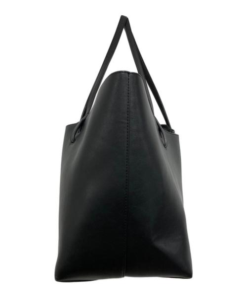 Mila Owen（ミラオーウェン）Mila Owen (ミラオーウェン) ラージトートバッグ ブラックの古着・服飾アイテム