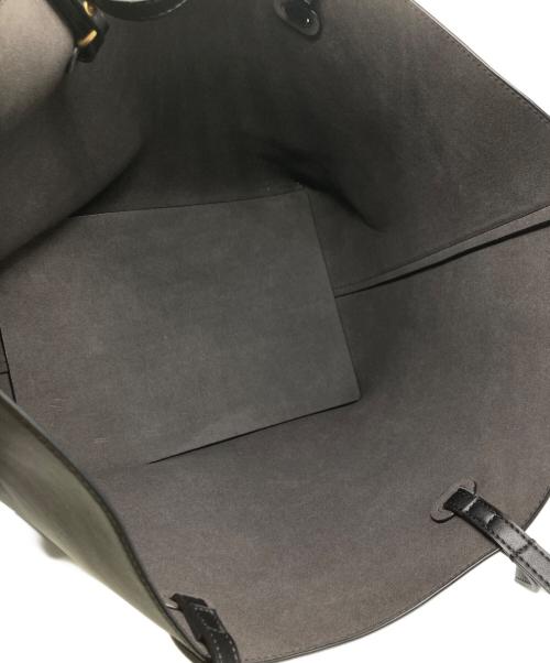 Mila Owen（ミラオーウェン）Mila Owen (ミラオーウェン) ラージトートバッグ ブラックの古着・服飾アイテム