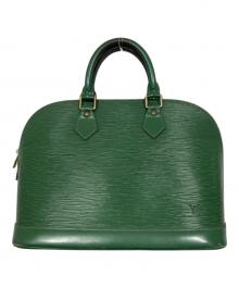 LOUIS VUITTON（ルイ ヴィトン）の古着「ハンドバッグ/エピ アルマ」｜グリーン