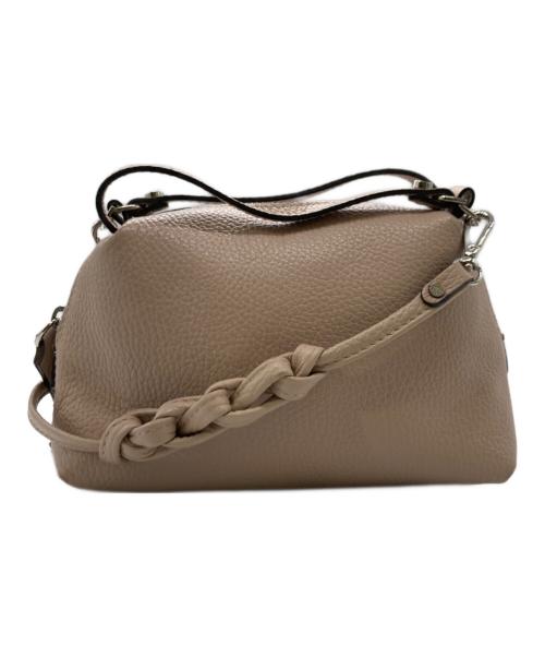 GIANNI CHIARINI（ジャンニ キアリーニ）GIANNI CHIARINI (ジャンニ キアリーニ) 2WAYショルダーバッグ ベージュの古着・服飾アイテム