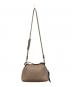 GIANNI CHIARINI (ジャンニ キアリーニ) 2WAYショルダーバッグ ベージュ：4000円