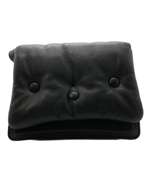 MARY AL TERNA（メアリオルターナ）MARY AL TERNA (メアリオルターナ) フラップショルダーバッグ ブラックの古着・服飾アイテム